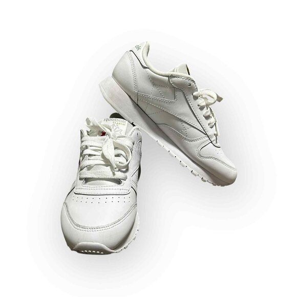 Reebok Classic Leather Sneakers White Women’s 6.5 / EU 37.5 – Minimal Wear - Picture 2 of 6